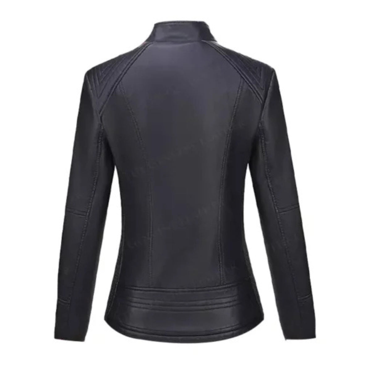 Bellivera women’s leather jacket with chic modern design and comfortable fit