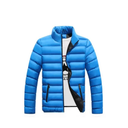 Men’s Ultralight Puffer Down Jacket offering lightweight warmth and modern winter style.