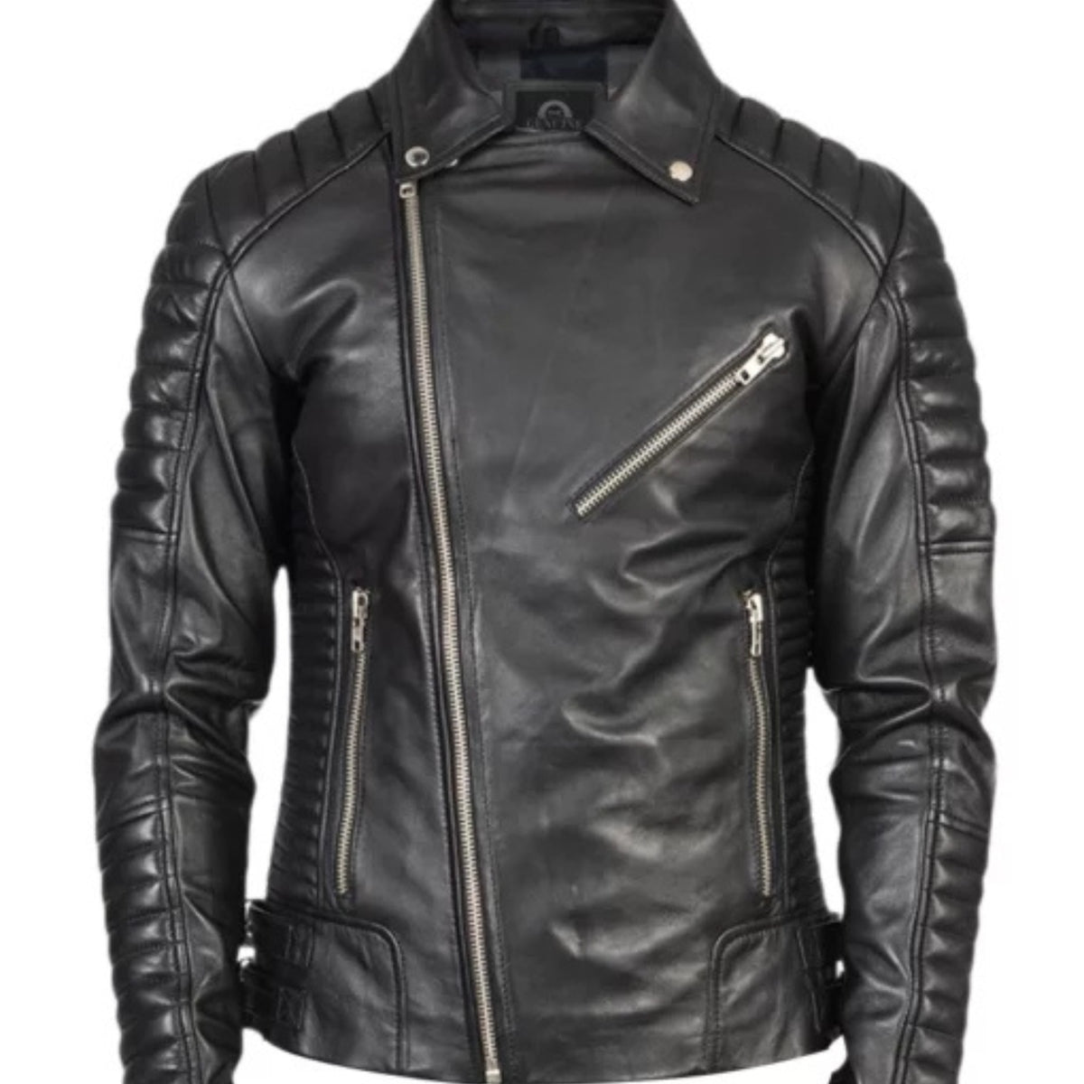 Men’s Cross Brando leather jacket – classic, rugged, and stylish outerwear