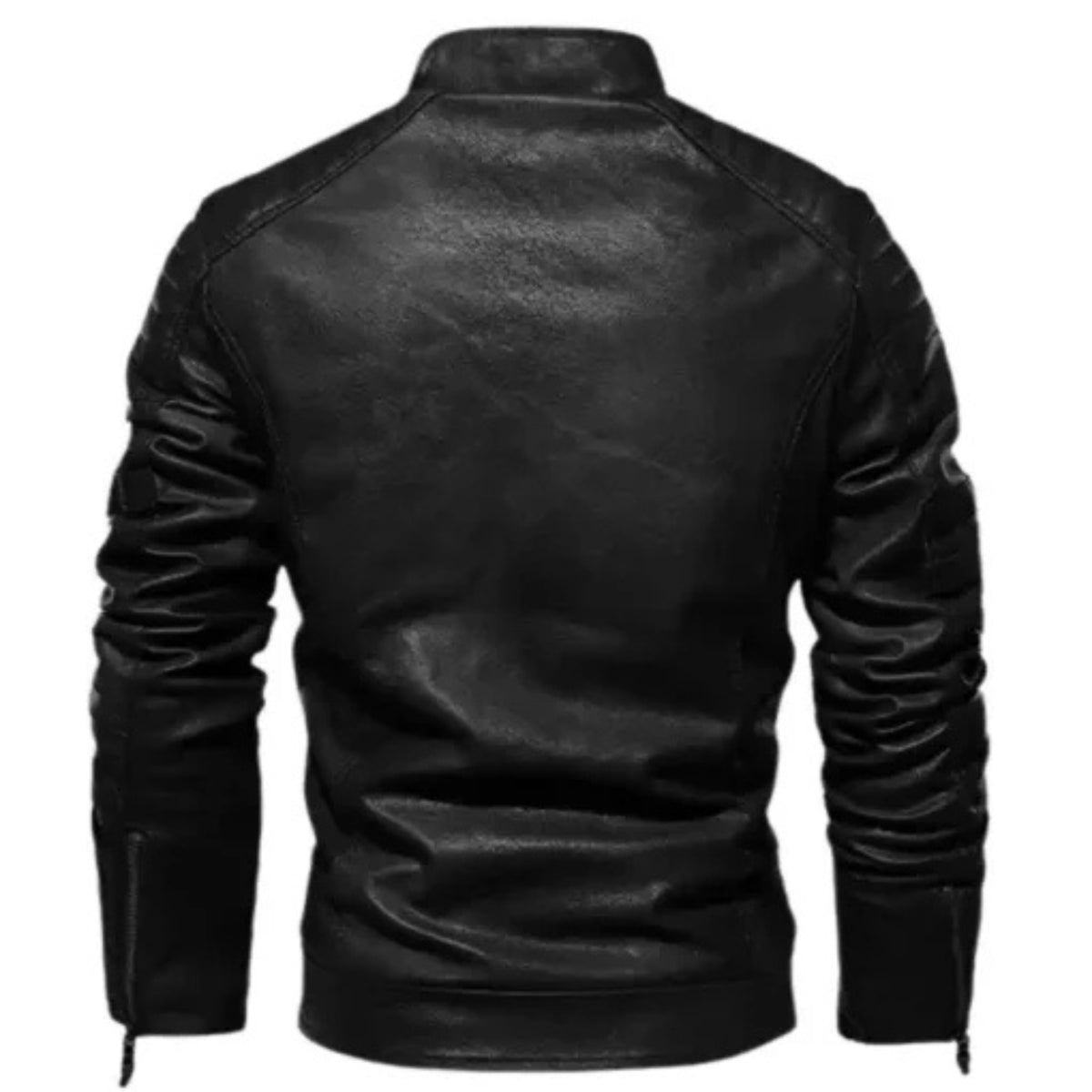 Men’s slim-fit motorcycle windbreaker jacket for lightweight riding protection