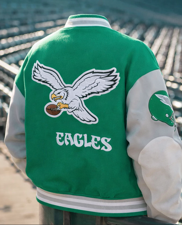Philadelphia Eagles 90s Varsity Letterman Jacket