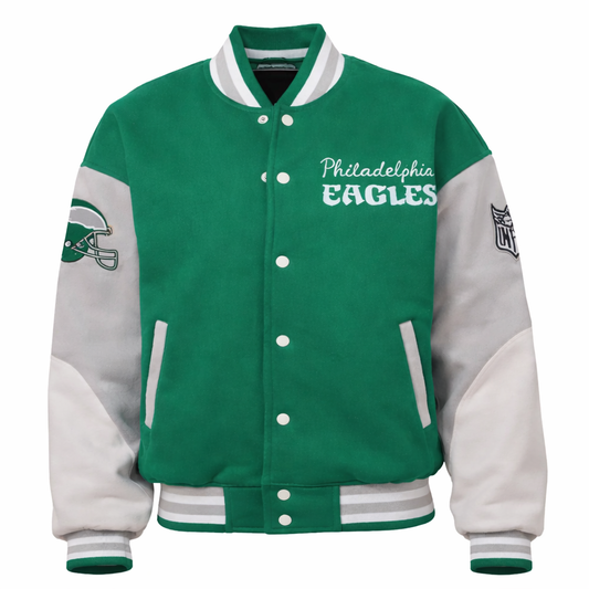 Philadelphia Eagles 90s Varsity Letterman Jacket