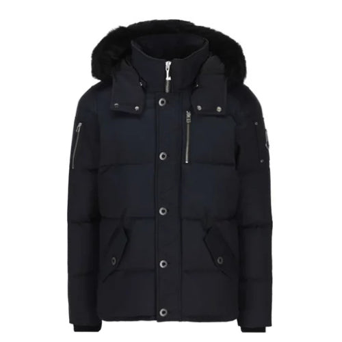 Men’s Charcoal Puffer Jacket featuring a sleek quilted design, offering lightweight warmth and modern winter style.