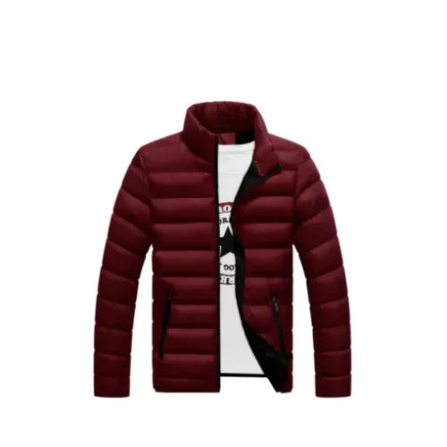 Men’s Ultralight Puffer Down Jacket offering lightweight warmth and modern winter style.