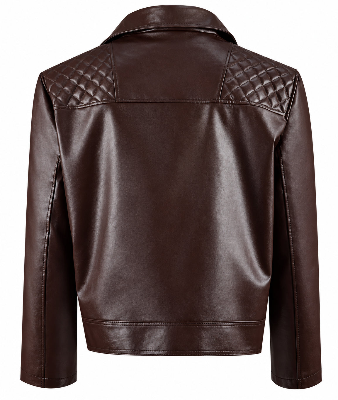 Doctor Who Yasmin Khan Brown Leather Jacket Cosplay Costume for Women