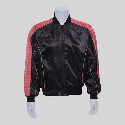 Stuntman Colt Seavers Black Bomber Jacket