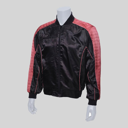 Stuntman Colt Seavers Black Bomber Jacket